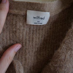 Wilfred xs cropped cardigan